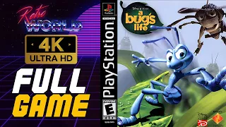 A Bug's Life (PS1) | 100% | Playstation Longplay | No Commentary 4K