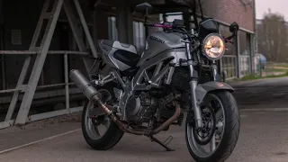 Suzuki SV650 WVBY | Soundcheck | Rombo Exhaust with/-out DB-Killer