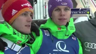 DSV Adler holen Silber beim Teamspringen der Skiflug WM | Sportschau