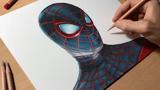 Drawing Spider-Man Miles Morales • Classic Suit