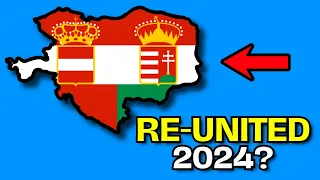 What if Austria-Hungary Reunited in 2024? #geography #mapping