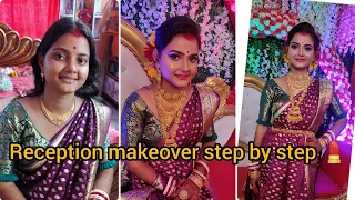 Reception makeup tutorial 💄 #viral  #bridalmakeup #subscribe #vairalvideo