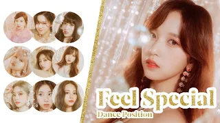 TWICE - "FEEL SPECIAL" OT9 DANCE POSITION | MV VERSION