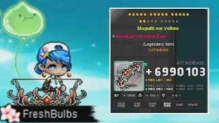 Finally got Absolab Weapon with the fresh gains | Maplestory