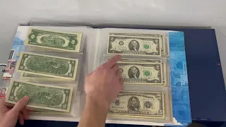 Paper Money Collection Album Showcase