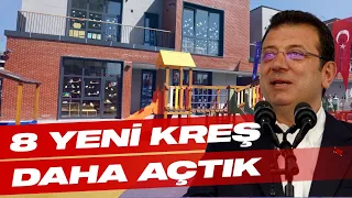 SEKİZ MAHALLEYE YENİ KREŞLER