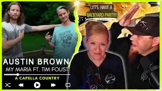 AUSTIN BROWN "My Maria" ft. Tim Foust  // Audio Engineer & Wifey 🥷🏻 React