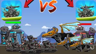 Tank arena steel battle KV-6 BlackTank vs Executioner Tank PVP online game play fighting