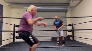 Ric Flair & Jay Lethal Wrestling