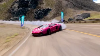 Forza Horizon 5 | Aventador Drift | RWD 1515 HP No TCS