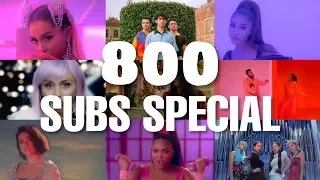 800 SUBS SPECIAL MEGAMIX // ft. Ariana Grande, Jonas Brothers, Lil Nas X & MORE