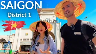 🇻🇳| Meet My Local Guide in Saigon, District 1 🤩 at Ben Thanh Market
