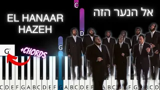 El Hanaar Hazeh by Shira Choir with Motty Steinmetz tutorial | אל הנער הזה | מקהלת שירה | פלייבק