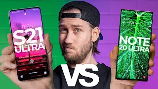 Galaxy S21 Ultra vs Galaxy Note 20 Ultra! | VERSUS