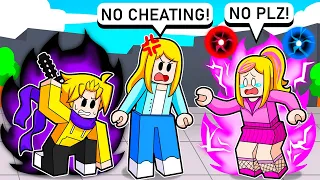 My Little Sister Cheated In a 1v1 in Roblox Saitama Battlegrounds, So I Called Her MOM!