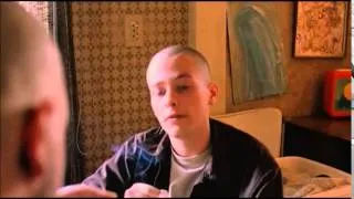 American History X- "I believe in death, destruction, chaos, filth and greed"