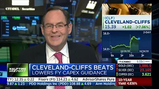 Cleveland Cliffs on HalfTime Report CNBC.