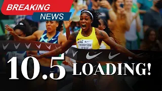 Breaking News: Big Machine Elaine Thompson Herah Runs 100m @ Prefontaine | Season Just Start