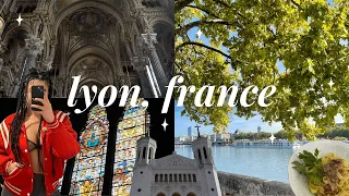 Paris to Lyon, France Vlog | A day in Lyon w/ a friend, eating & wandering