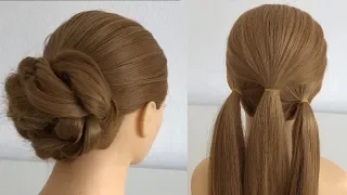 Easy Hairstyle long hair for party or wedding | Hairstyles for girls |#amalhermuz