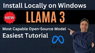 Install Llama 3 Locally on Windows - Easiest Tutorial