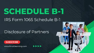 Form 1065 Schedule B-1  Disclosure of Partners