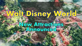 Walt Disney World D23 New Attractions Announced