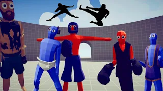 MARTIAL ARTISTS IN TABS (Totally accurate battle simulator) #tabs #totallyaccuratebattlesimulator