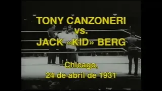Tony Canzoneri vs Jack Berg (en español)