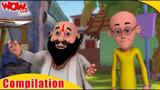 Motu Patlu | Compilation - 7 | Cartoon For Kids | S04 | Cerita Animasi | WowKidz Indonesia