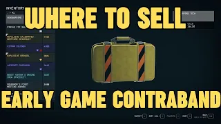 STARFIELD - Where you can sell CONTRABAND at Level 5! Early Game Guide
