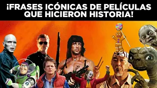 ¡FRASES de PELÍCULAS que HICIERON HISTORIA! 🎬 (Español Latino)