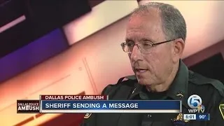 Martin County Sheriff's Office offers encouragement to his deputies after tragedy