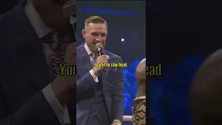 Conor McGregor Smacks Floyd Mayweather's Head: "Do Something Slap-Head"