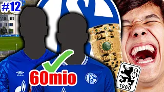 Schalke 04 KARRIERE #12 😱 60 Mio FÜR 2 NEUE SPIELER ! POKAL BLAMAGE ? 🔥 EA SPORTS Fussball Manager