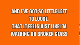 Annie Lennox - Walking On Broken Glass (with Lyrics)