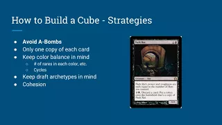 How to Build a MtG Cube on a Budget