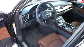 2012 Audi A8-L 4.2 Start Up, Exterior/ Interior Review