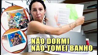 SURTADA, CANSADA, 24H SEM TOMAR BANHO SO FAZENDO TRABALHO!