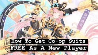 Love Nikki - How To Get All Association Co-Op Suits FREE As A New Player (NOT CHEATING)