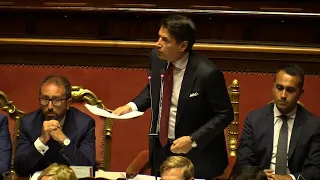 Senato, l'ultimo affondo di Conte a Salvini: "Non ha coraggio di assumersi responsabilità"