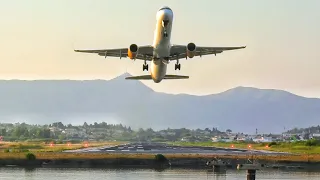 CORFU AIRPORT - WONDERFUL ISLAND, SPECTACULAR AIRPORT - PLANESPOTTING