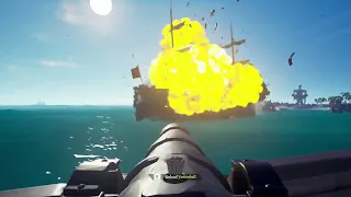 the galleon had a mega keg... sea of thieves