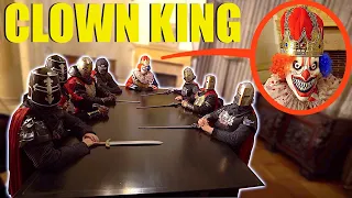 When you see the Royal Clown King having Dinner, Do NOT interrupt their meeting!! (We got caught)