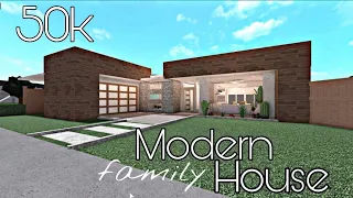 BLOXBURG: 50K MODERN FAMILY HOUSE | NO-GAMEPASS