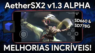 AetherSX2 PS2 v1.3 | IMPORTANTES MELHORIAS PARA CELULARES FRACOS NA NOVA VERSÃO ALPHA!