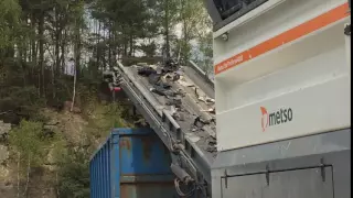 Metso shredder - automotive plast