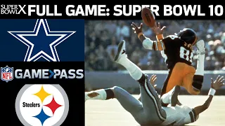 Super Bowl 10 FULL Game: Dallas Cowboys vs. Pittsburgh Steelers