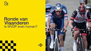 Ronde van Vlaanderen | The insane watts of MVDP in the 2022 edition