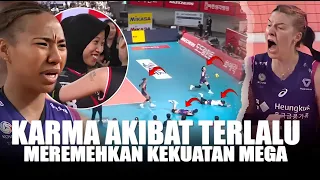 Akibat Selebrasi sombong di hadapan Mega!! Millow & Reina Rasakan Akibatnya saat Melakukan Defense